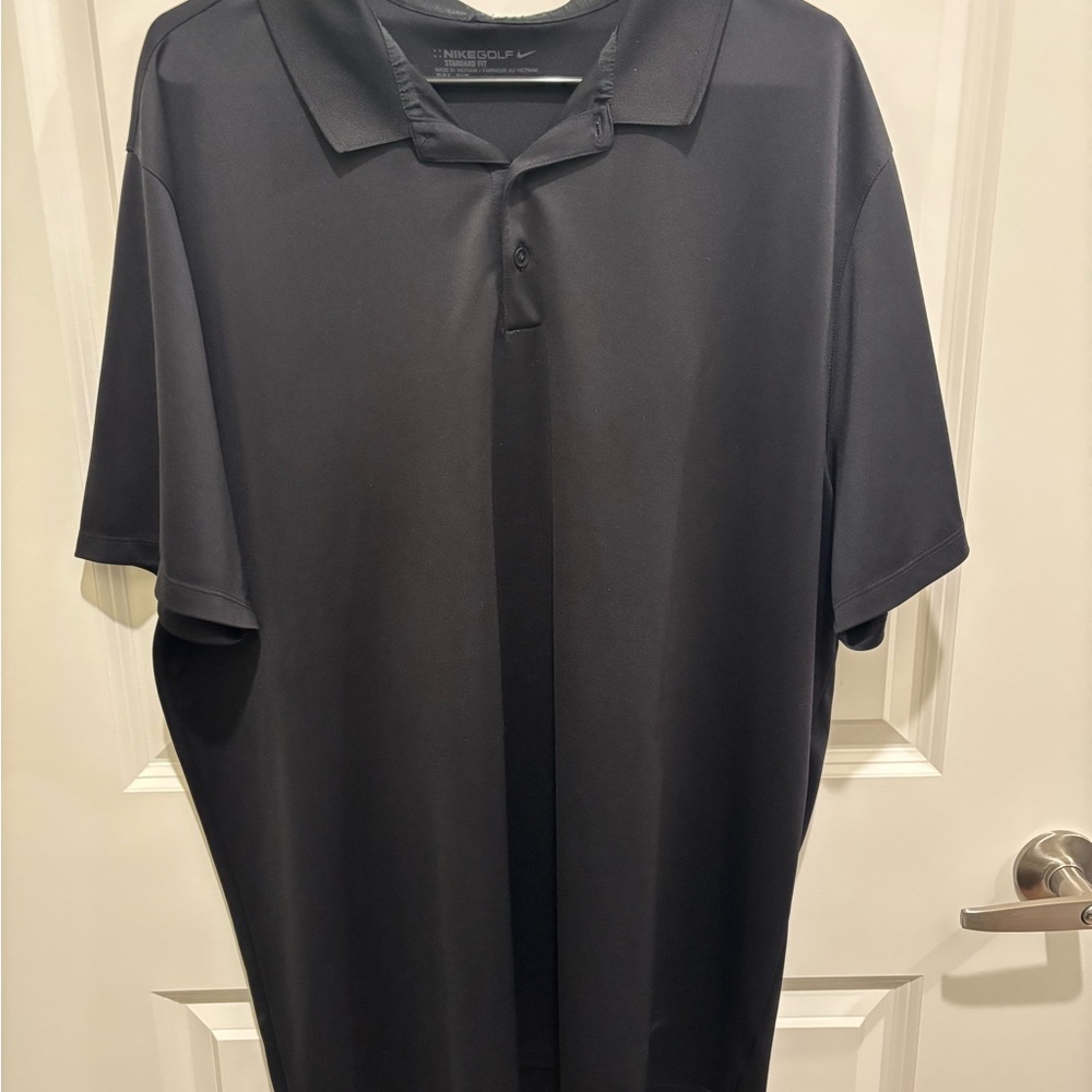 Nike Men's Black Nike Golf Polo Shirt